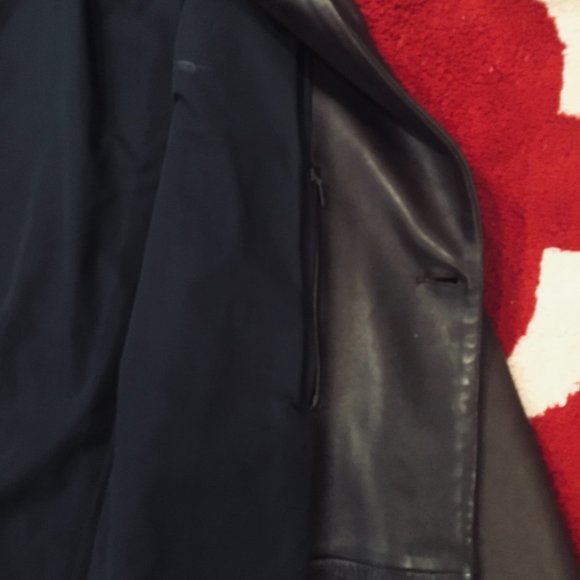 JIL SANDERS MENS LEATHER COAT - Picture 5 of 7